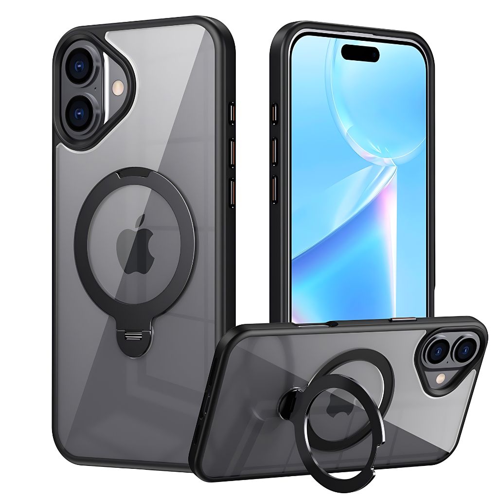Magnetische Hülle mit Ständer für iPhone