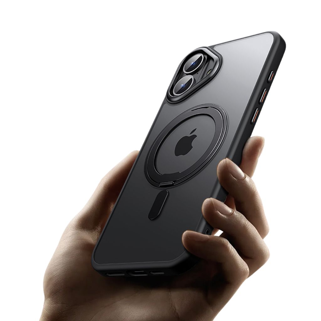 Magnetische Hülle mit Ständer für iPhone