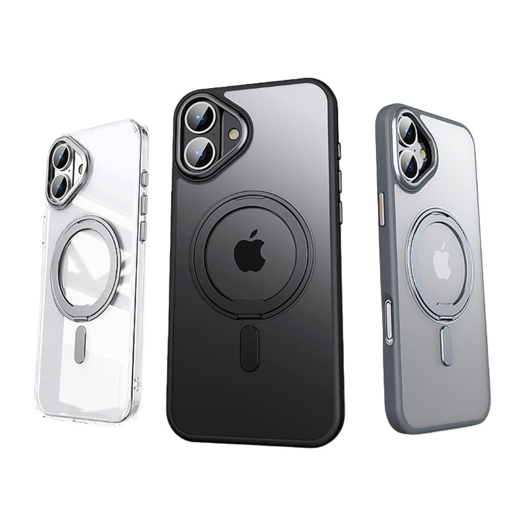 Magnetische Hülle mit Ständer für iPhone