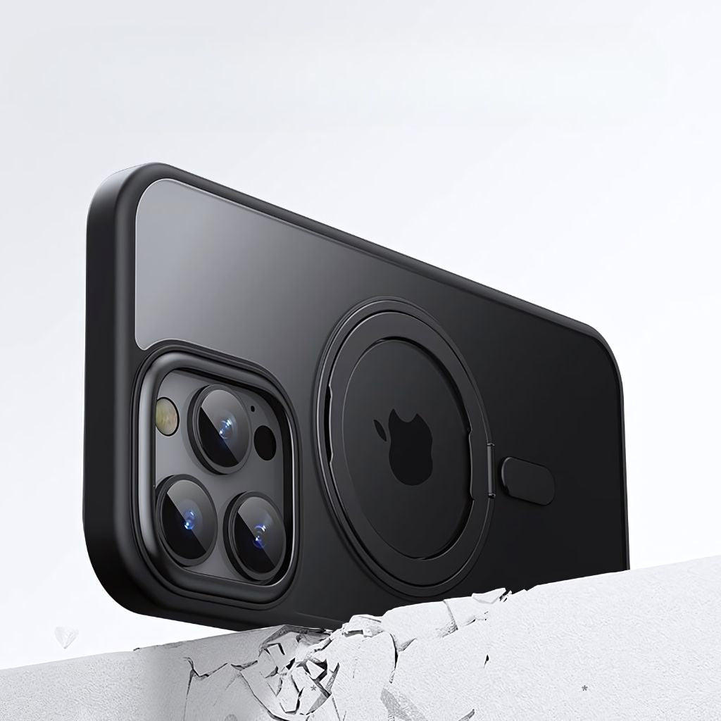 Magnetische Hülle mit Ständer für iPhone