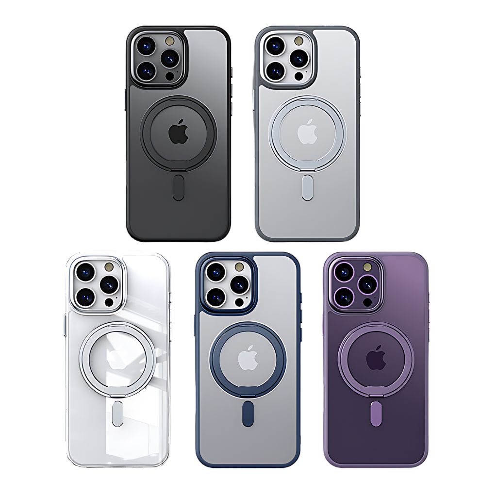 Magnetische Hülle mit Ständer für iPhone