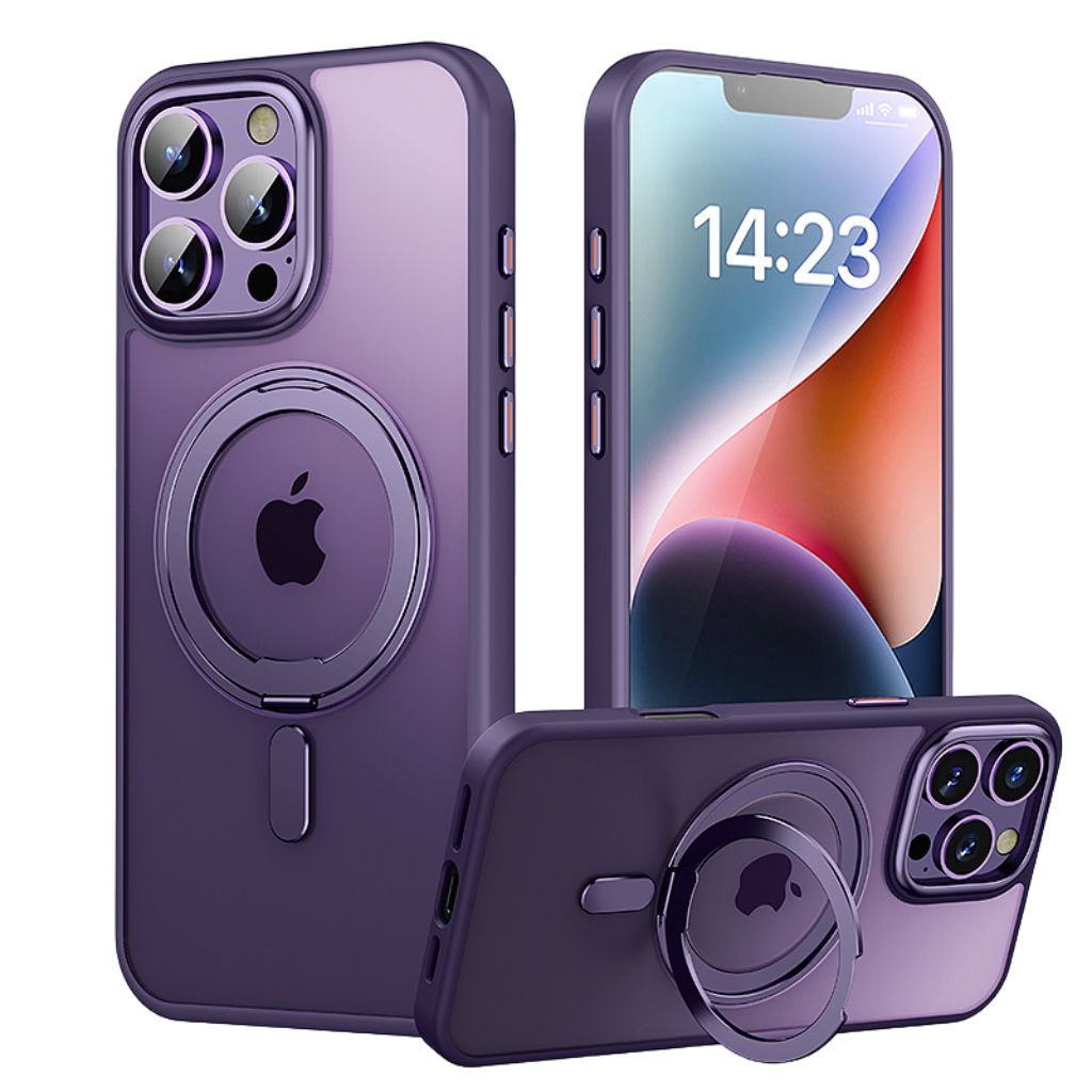 Magnetische Hülle mit Ständer für iPhone