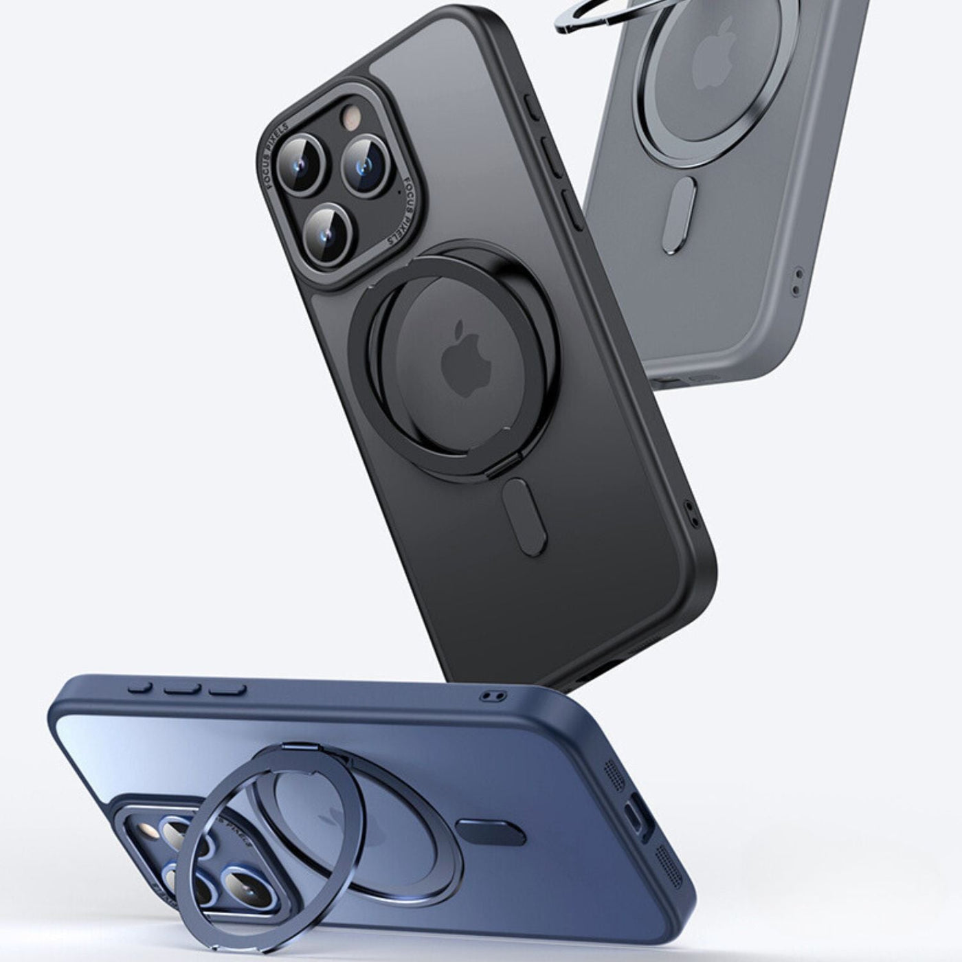 Magnetische Hülle mit Ständer für iPhone