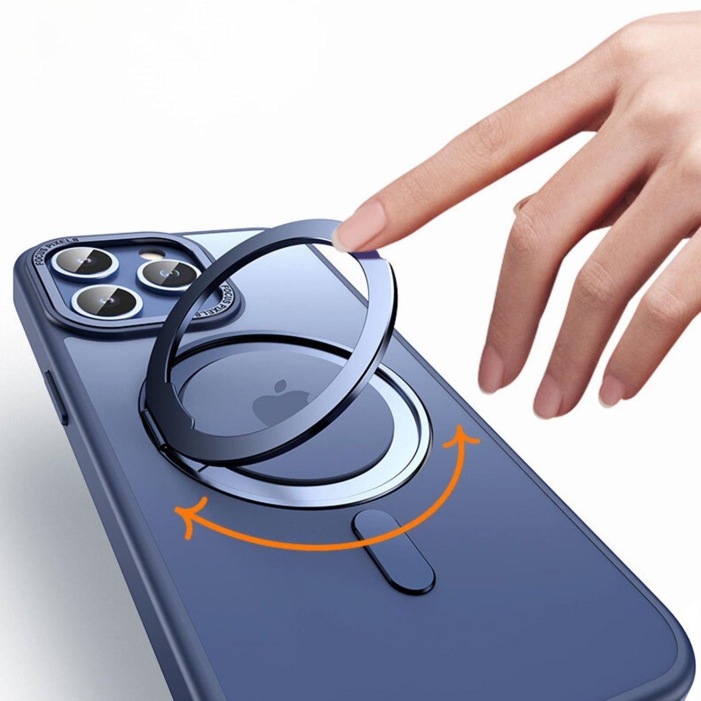 Magnetische Hülle mit Ständer für iPhone
