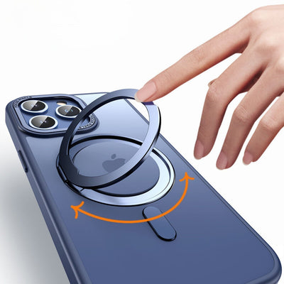Magnetische Hülle mit Ständer für iPhone
