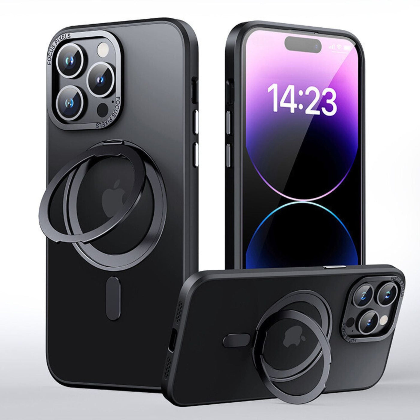 Magnetische Hülle mit Ständer für iPhone