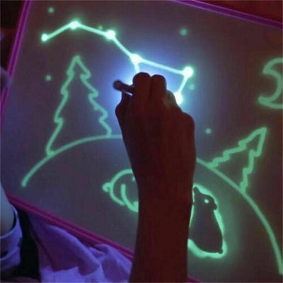 Leuchttafel zum Zeichnen ohne Farbe für Kinder – Wiederverwendbar & magisch