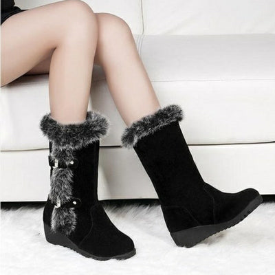 "Olivia" Warme Winterstiefel