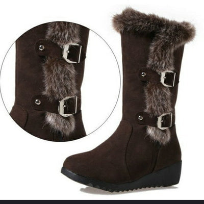 "Olivia" Warme Winterstiefel
