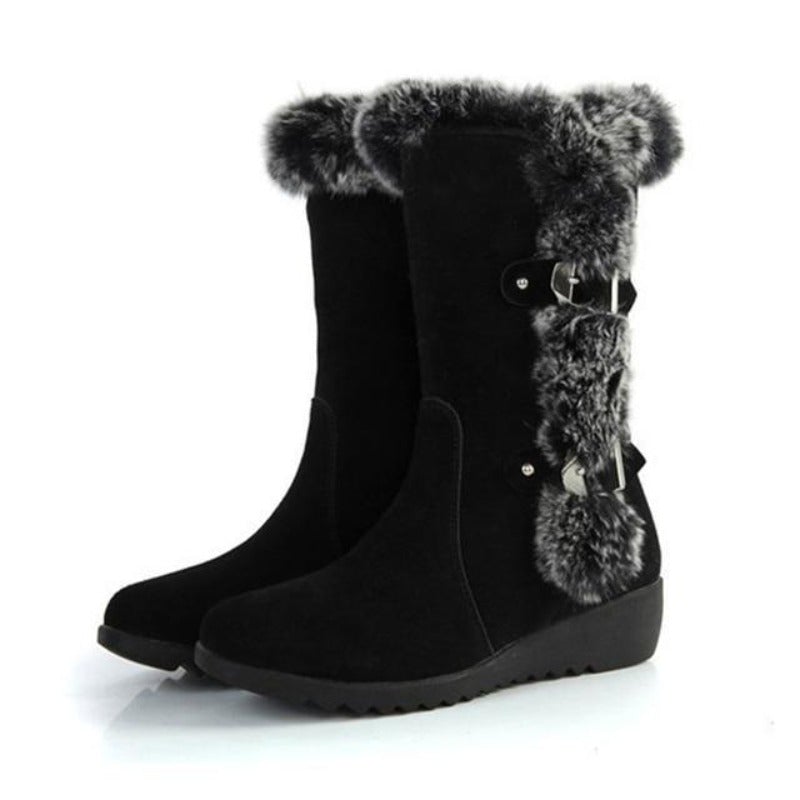 "Olivia" Warme Winterstiefel