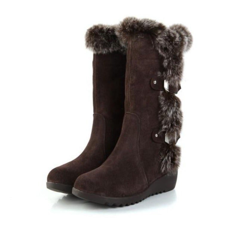 "Olivia" Warme Winterstiefel