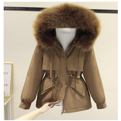"Cindy" Stillvoller Parka mit Kapuze
