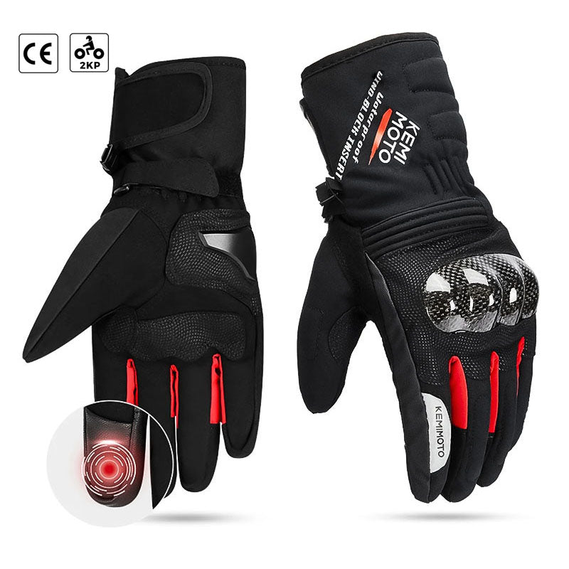 Wasserdichte Winter Motorradhandschuhe | CE & 2KP Genehmigt