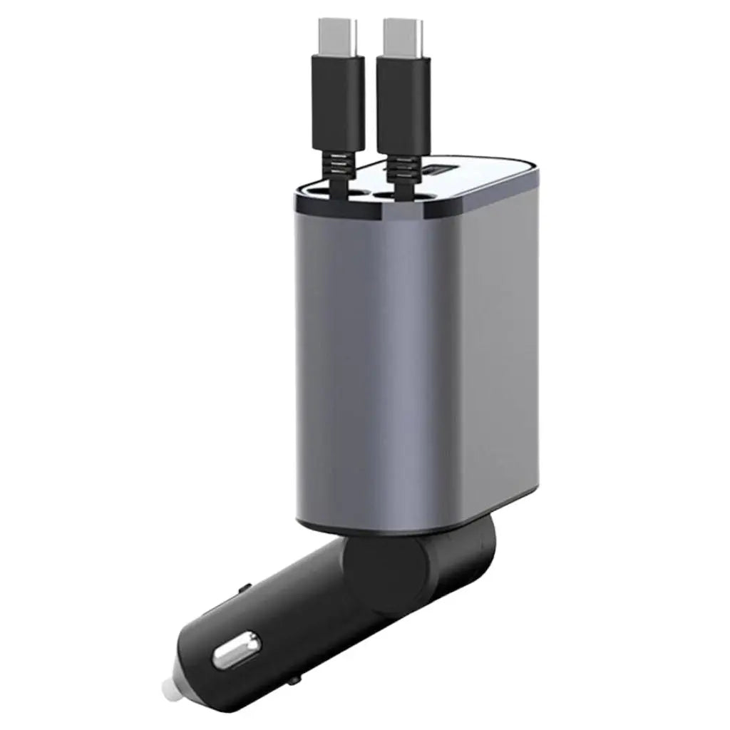 4-in-1 Teleskop-Ladegerät für das Auto