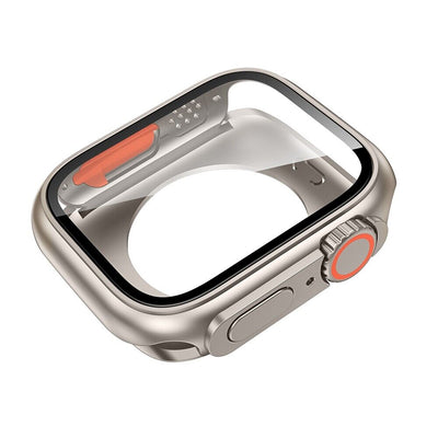 Explorer Tactical Fluoro Gummi Strape+Metal Ultra Case Für Apple Watch 9 8 7 6 5 4 SE