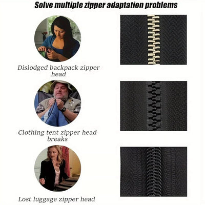 ZipFix™ – Abnehmbarer und Wechselbarer Reißverschluss-Zipper – Schnelle Lösung