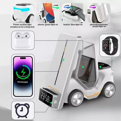 5 in 1 Wireless Charging Station - Auto-Styling