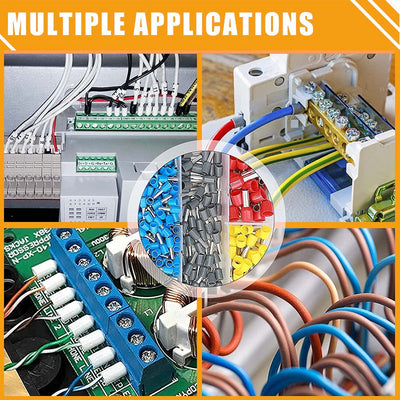 CrimpEase™ | Ratschenschneid- und Crimpzangenset für Rohrkabelschuhe