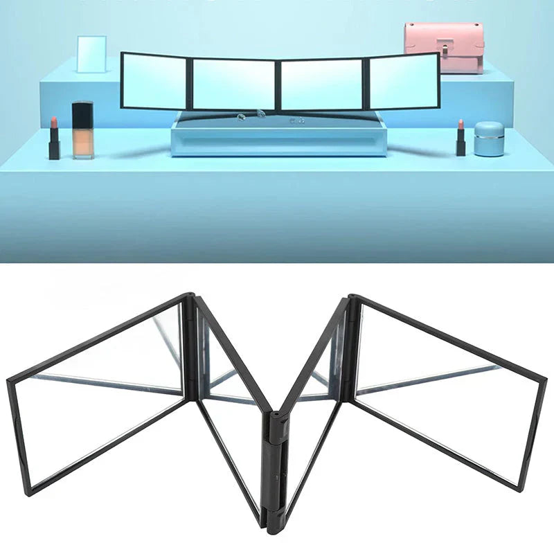 Reflecta™ – Tragbarer 4-Wege-Klappspiegel