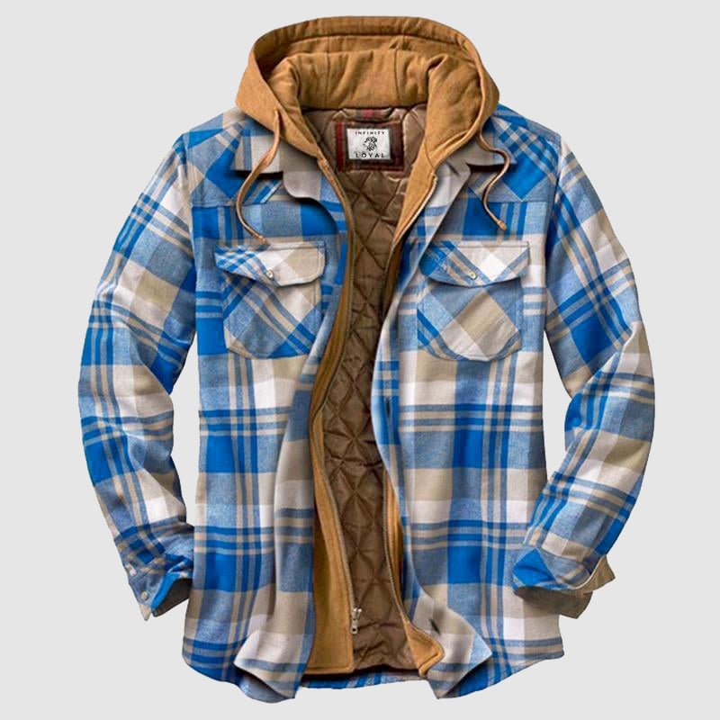 Gesteppte Hemdjacke für Herren