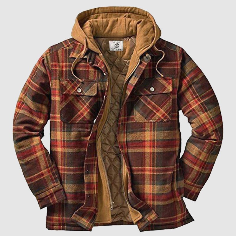 Gesteppte Hemdjacke für Herren