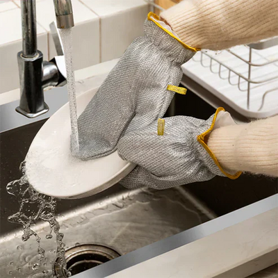 CleanWash™ – Praktische Geschirrspülhandschuhe für Müheloses Reinigen