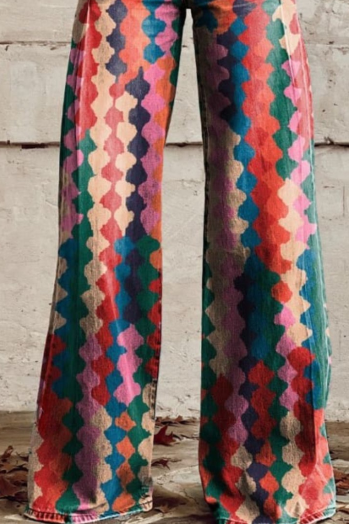 Serena – Locker sitzende Boho-Hose für Damen